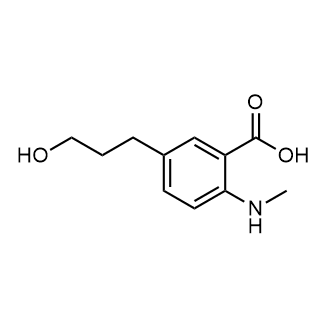 5-(3-Hydroxypropyl)-2-(methylamino)benzoic acid|CS-0850332