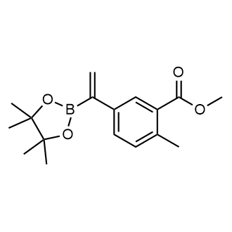 Methyl 2-methyl-5-(1-(4,4,5,5-tetramethyl-1,3,2-dioxaborolan-2-yl)vinyl)benzoate|CS-0850462
