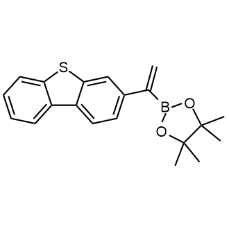 3-[1-(4,4,5,5-Tetramethyl-1,3,2-dioxaborolan-2-yl)ethenyl]dibenzothiophene|CS-0850463