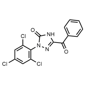 5-Benzoyl-2-(2,4,6-trichlorophenyl)-1,2-dihydro-3H-1,2,4-triazol-3-one|CS-0850504