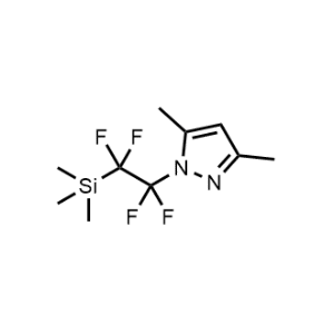 3,5-Dimethylpyrazolyltetrafluoroethyl trimethylsilane|CS-0850667