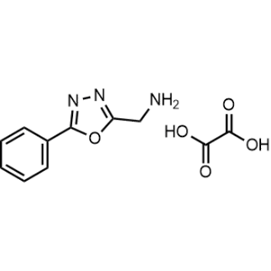 [(5-Phenyl-1,3,4-oxadiazol-2-yl)methyl]amine oxalate|CS-0850815