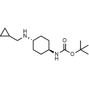 Tert-butyl (1R*,4R*)-4-[(cyclopropylmethyl)amino]-cyclohexylcarbamate|CS-0851013