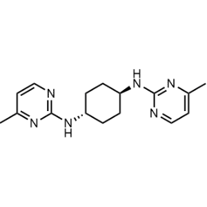 (1R,4R)-N,N'-Bis-(4-methyl-pyrimidin-2-yl)-cyclohexane-1,4-diamine|CS-0851075