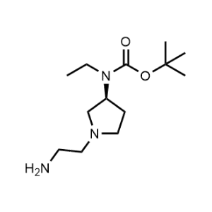 [(S)-1-(2-Amino-ethyl)-pyrrolidin-3-yl]-ethyl-carbamic acid tert-butyleste|CS-0851176