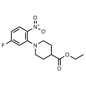 Ethyl 1-(5-fluoro-2-nitrophenyl)piperidine-4-carboxylate|CS-0851189