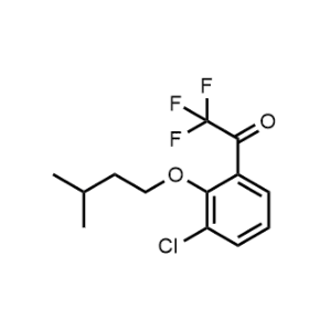 3'-Chloro-6'-iso-pentoxy-2,2,2-trifluoroacetophenone|CS-0851403