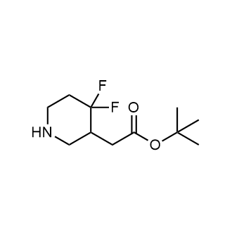 tert-Butyl 2-(4,4-difluoropiperidin-3-yl)acetate|CS-0851463