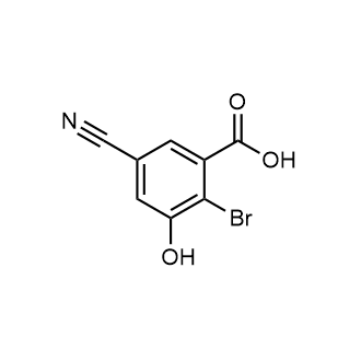 2-Bromo-5-cyano-3-hydroxybenzoic acid|CS-0851572