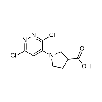 1-(3,6-Dichloropyridazin-4-yl)pyrrolidine-3-carboxylic acid|CS-0851682