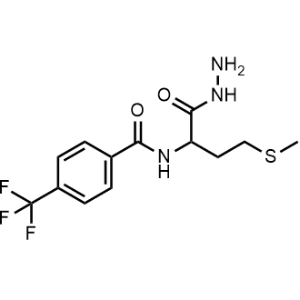 N1-[1-(Hydrazinocarbonyl)-3-(methylthio)propyl]-4-(trifluoromethyl)benzamide|CS-0851832