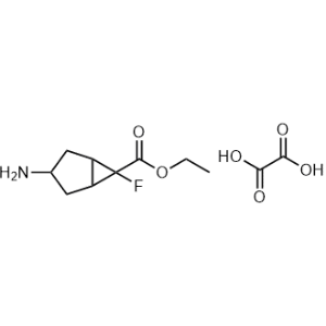 Ethyl 3-amino-6-fluorobicyclo[3.1.0]hexane-6-carboxylate oxalate|CS-0851943