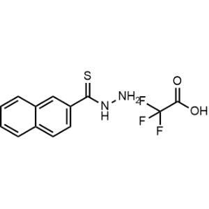 Naphthalene-2-carbothiohydrazide 2,2,2-trifluoroacetate|CS-0852010