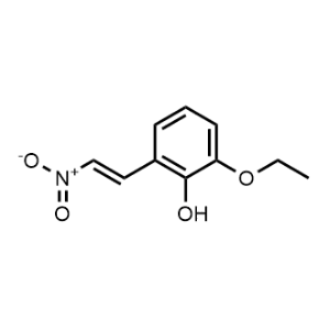 3-Ethoxy-2-hydroxy-ãÿ-nitrostyrene|CS-0852055