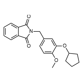 2-[[3-(Cyclopentyloxy)-4-methoxyphenyl]methyl]phthalimide|CS-0852210