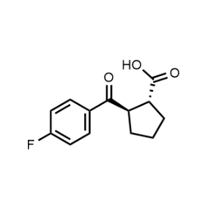 Trans-2-(4-fluorobenzoyl)cyclopentane-1-carboxylic acid|CS-0852754