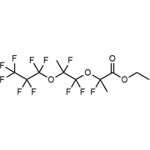 Ethyl 2-fluoro-2-[1,1,2-trifluoro-2-(perfluoropropoxy)propoxy]propionate|CS-0852919