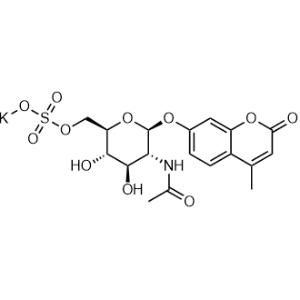 4-Methylumbelliferyl 6-Sulfo-2-acetamido-2-deoxy-b-D-glucopyranoside Potassium Salt|CS-0854030