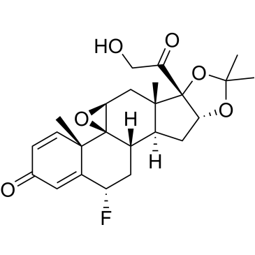 (6a,9b,11b,16a)-9,11-Epoxy-6-fluoro-21-hydroxy-16,17-[(1-methylethylidene)bis(oxy)]pregna-1,4-diene-3,20-dione|CS-0855706