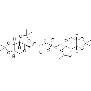 2,3:4,5-bis-O-(Propan-2,2-diyl)-β-D-fructopyranose-1-[N-[[(2,3:4,5-bis-O-(propan-2,2-diyl)-β-D-fructopyranosyl]oxy]carbamoyl]sulfamate|CS-0857605
