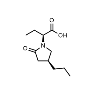 (S)-2-((S)-2-Oxo-4-propylpyrrolidin-1-yl)butanoic Acid|CS-0858274