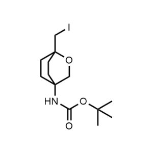 tert-butyl N-[1-(iodomethyl)-2-oxabicyclo[2.2.2]octan-4-yl]carbamate|CS-0858524