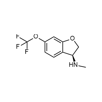 (3S)-N-methyl-6-(trifluoromethoxy)-2,3-dihydrobenzofuran-3-amine|CS-0858552