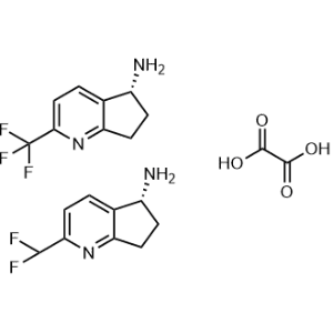 hemi(oxalic acid);(5R)-2-(trifluoromethyl)-6,7-dihydro-5H-cyclopenta[b]pyridin-5-amine|CS-0858593