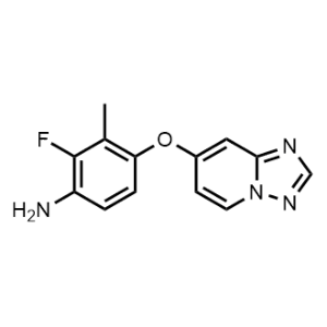 2-fluoro-3-methyl-4-([1,2,4]triazolo[1,5-a]pyridin-7-yloxy)aniline|CS-0858667