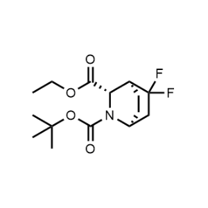 O2-tert-butyl O3-ethyl (1S,3S,4S)-5,5-difluoro-2-azabicyclo[2.2.2]octane-2,3-dicarboxylate|CS-0858687