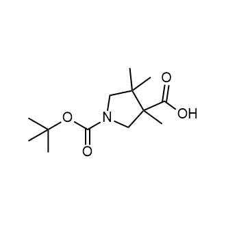 1-tert-butoxycarbonyl-3,4,4-trimethyl-pyrrolidine-3-carboxylic acid|CS-0858710