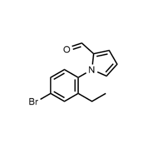 1-(4-Bromo-2-ethylphenyl)-1h-pyrrole-2-carbaldehyde|CS-0858801