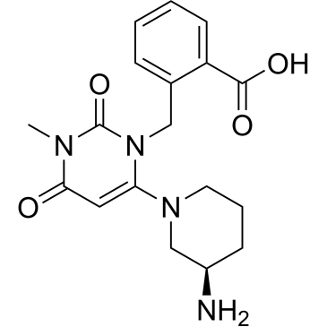(R)-2-((6-(3-Aminopiperidin-1-yl)-3-methyl-2,4-dioxo-3,4-dihydropyrimidin-1(2H)-yl)methyl)benzoic Acid|CS-0859887