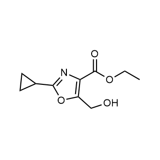 Ethyl 2-cyclopropyl-5-(hydroxymethyl)oxazole-4-carboxylate|CS-0863728