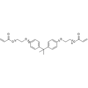 Bisphenol A polyethylene glycol diether diacrylate (m+n=approx. 3) stabilized with MEHQ|CS-0863904
