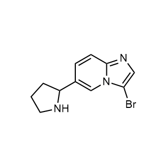 3-Bromo-6-(2-pyrrolidinyl)imidazo[1,2-a]pyridine|CS-0864199