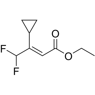Ethyl 3-cyclopropyl-4,4-difluorobut-2-enoate|CS-0864219