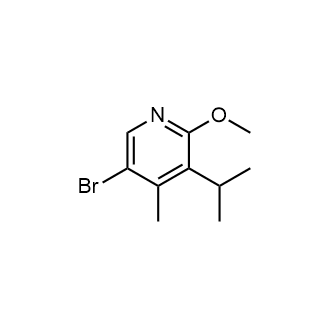 5-Bromo-2-methoxy-4-methyl-3-(1-methylethyl)pyridine|CS-0864439