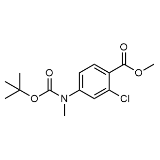 Methyl 2-chloro-4-[[(1,1-dimethylethoxy)carbonyl]methylamino]benzoate|CS-0864455