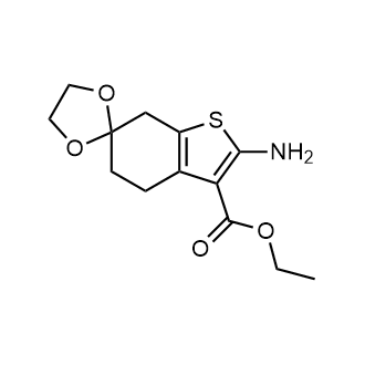 Ethyl 2-amino-4,7-dihydrospiro[benzo[b]thiophene-6(5H),2′-[1,3]dioxolane]-3-carboxylate|CS-0864710