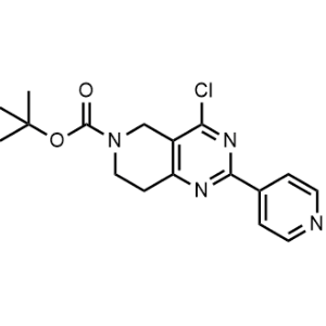 tert-Butyl 4-chloro-2-(pyridin-4-yl)-7,8-dihydropyrido[4,3-d]pyrimidine-6(5H)-carboxylate|CS-0864954