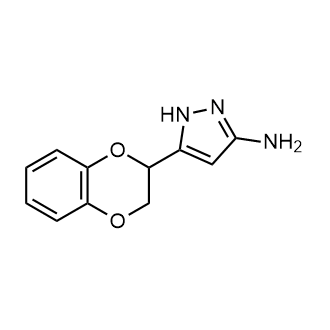 5-(2,3-Dihydro-1,4-benzodioxin-2-yl)-1H-pyrazol-3-amine|CS-0865149