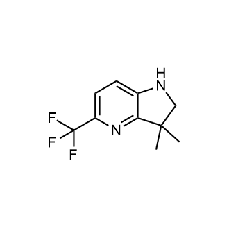 3,3-Dimethyl-5-(trifluoromethyl)-2,3-dihydro-1H-pyrrolo[3,2-b]pyridine|CS-0865261