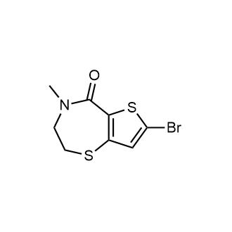 7-Bromo-4-methyl-3,4-dihydrothieno[2,3-f][1,4]thiazepin-5(2H)-one|CS-0865341