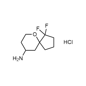 1,1-Difluoro-6-oxaspiro[4.5]decan-9-amine hydrochloride|CS-0865502