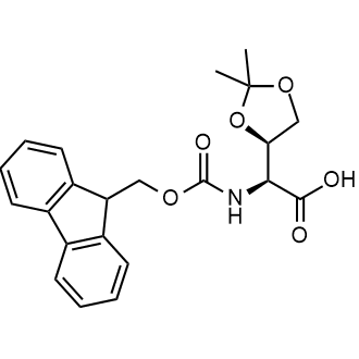 (S)-2-((((9H-Fluoren-9-yl)methoxy)carbonyl)amino)-2-((R)-2,2-dimethyl-1,3-dioxolan-4-yl)acetic acid|CS-0865877