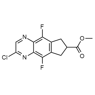 Methyl 2-chloro-5,9-difluoro-7,8-dihydro-6H-cyclopenta[g]quinoxaline-7-carboxylate|CS-0865896