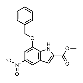 Methyl 7-(benzyloxy)-5-nitro-1H-indole-2-carboxylate|CS-0865982