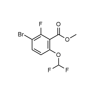 Methyl 3-bromo-6-(difluoromethoxy)-2-fluorobenzoate|CS-0866062