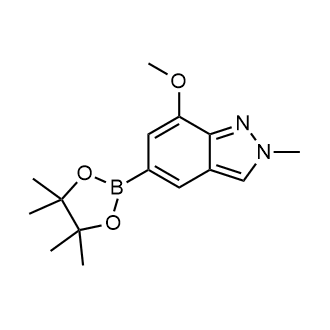 7-Methoxy-2-methyl-5-(4,4,5,5-tetramethyl-1,3,2-dioxaborolan-2-yl)-2H-indazole|CS-0866107